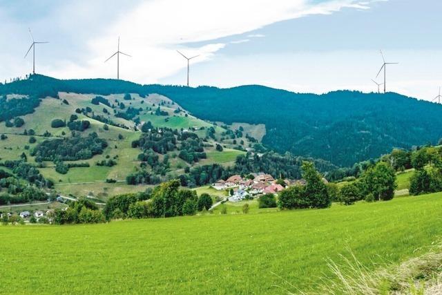 Brgerdialog in Wieden zum geplanten Windpark auf der Lailehhe endet in hitziger Diskussion