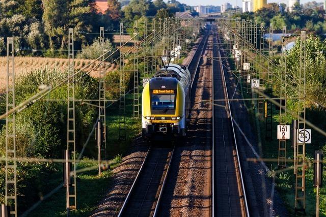 Rheintalbahn bei Freiburg nach Sperrung wieder offen