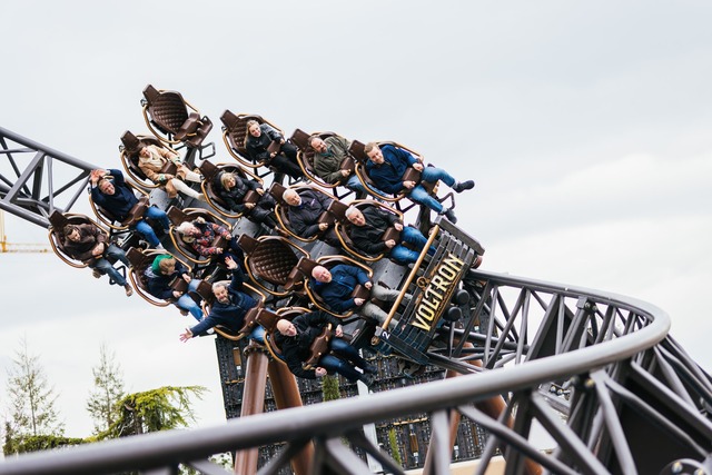 Die neue Achterbahn brachte dem Europa-Park mehr Besucher. (Archivbild)  | Foto: Philipp von Ditfurth/dpa