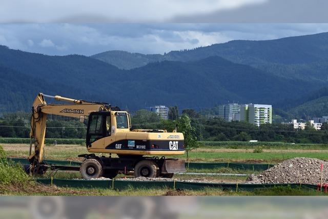 Erstmals nimmt Freiburg fr ein Grundstck auf dem geplantem Stadtteil Geld ein