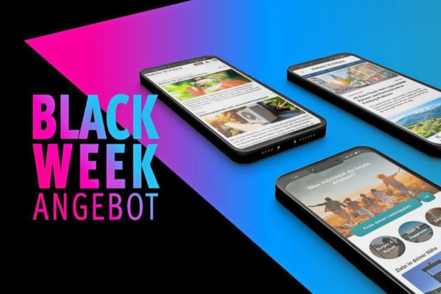 Black Week Angebot: Nur 1 EUR pro Woche - Sichern Sie sich ein halbes Jahr BZ-Digital Basis