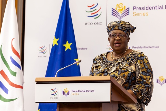 Ngozi bleibt weitere vier Jahre WTO-Chefin (Archivbild)  | Foto: Salvatore Di Nolfi/KEYSTONE/dpa