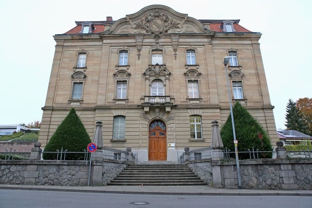 Das imposante Lahrer Amtsgericht in der Turmstrae  | Foto: Christoph Breithaupt