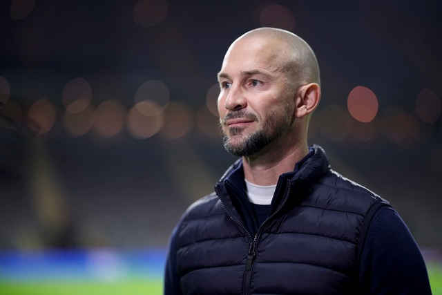 Christian Ilzer spielt mit Hoffenheim in Mainz.  | Foto: Luis Vieira/AP