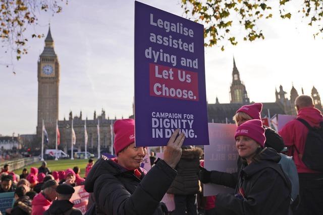 Erste Abstimmung: Britische Abgeordnete für Sterbehilfe