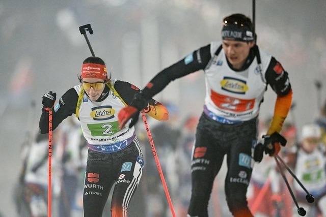 Biathlon: Voigt und Strelow zum Auftakt auf dem Podest