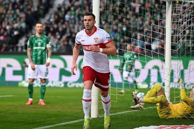 Zwei Tore in Bremen: Demirovic rettet VfB