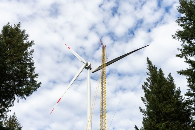 In der Region Neckar-Alb wurden knapp ... die Windkraft eingelegt. (Symbolbild)  | Foto: Philipp von Ditfurth//dpa