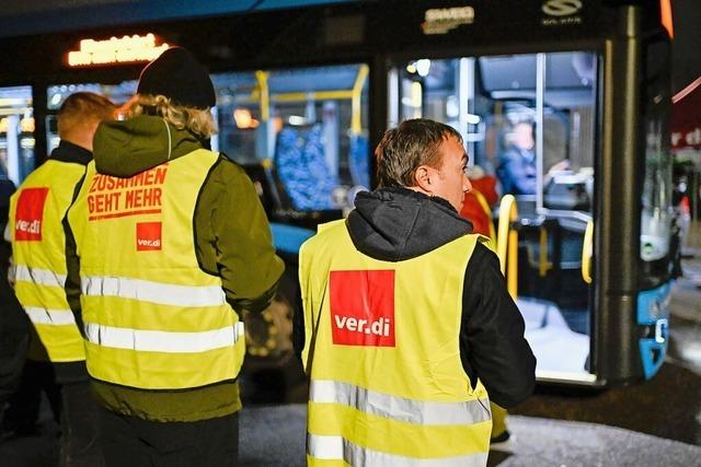 Warnstreik bei SWEG: Drei Tage Ausflle bei Bus und Bahn