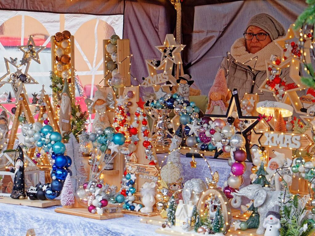 Attraktive Angebote beim Weihnachtsmarkt in Herbolzheim