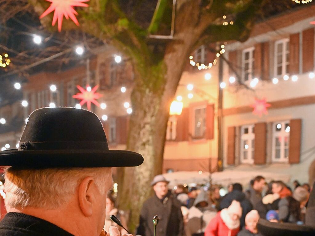 Alphornklnge zur Markterffnung in Burkheim