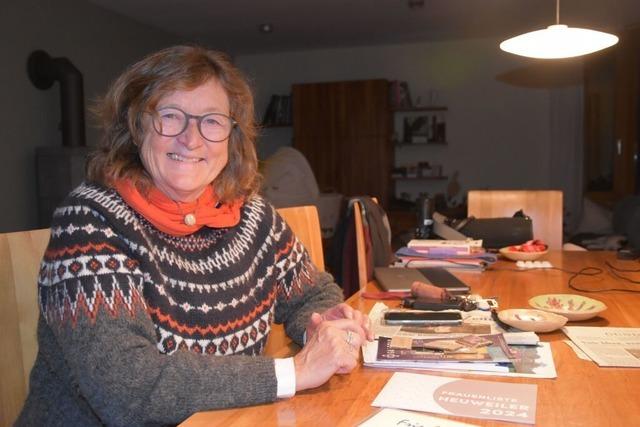 Allrounderin und Freundin klarer Worte: Sonja Wei ist seit 25 Jahren Gemeindertin in Heuweiler