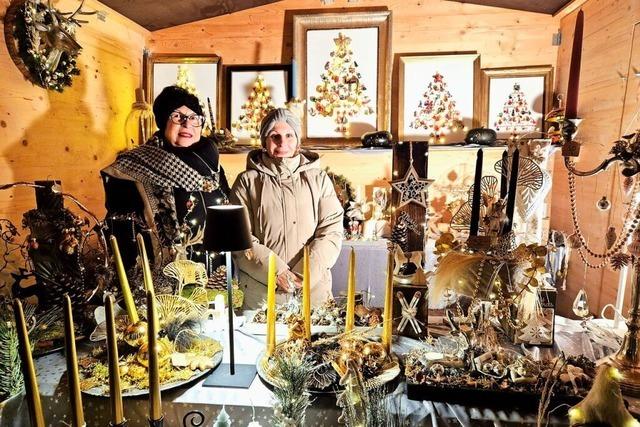 Lichter und Leckerein sorgen beim Weiler Weihnachtsmarkt fr Stimmung