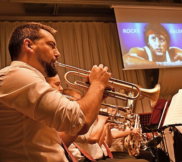 Mit zu den Hhepunkten zhlte der musi...beim Jahreskonzert des MV Dossenbach.   | Foto: Heinz und Monika Vollmar