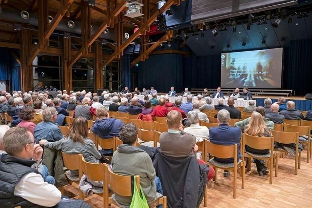 Viele Ideen, wenig Geld: Schwierige Finanzlage war ein zentrales Thema bei der Mllheimer Einwohnerversammlung