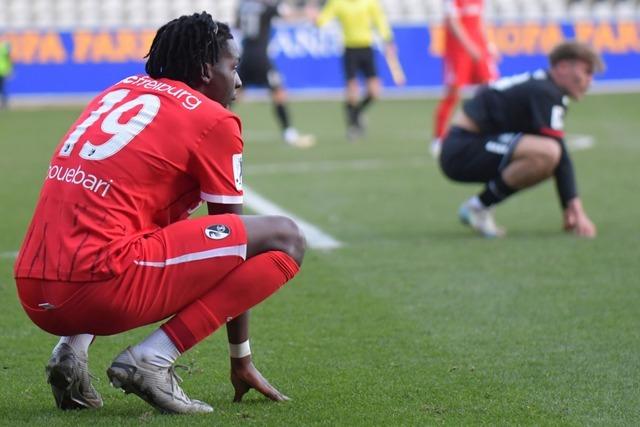 Heimserie des SC Freiburg II endet gegen Hessen Kassel