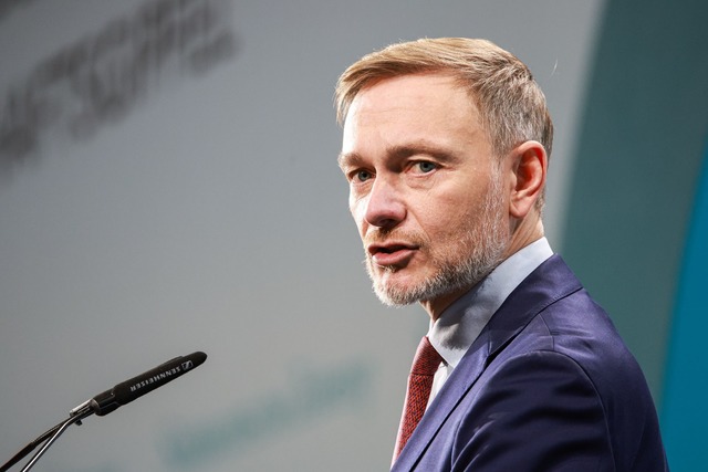 FDP-Chef Lindner hat sich auf der Plat... die B&uuml;rger gewandt. (Archivbild)  | Foto: Hannes P. Albert/dpa