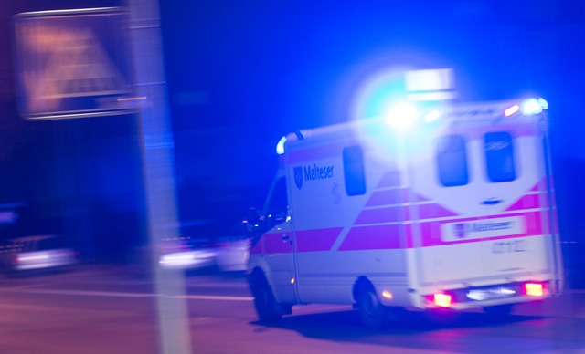 Der Rettungsdienst brachte alle Verletzten in eine Klinik. (Symbolbild)  | Foto: Patrick Seeger/dpa