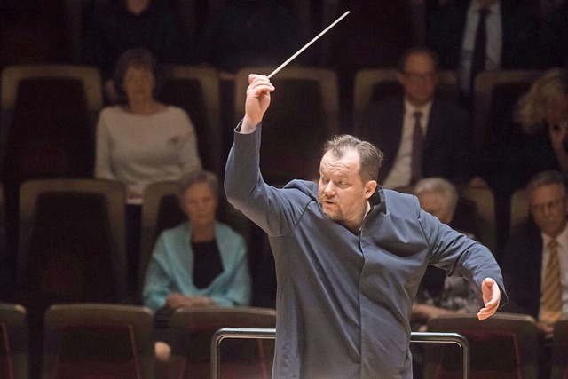 Musikalischer Gastgeber fr Ihr Konzert: Star-Dirigent Andris Nelsons  | Foto: Gert Mothes