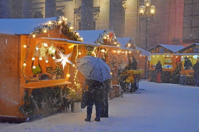 50 Aussteller in 70 Htten werden auf ...Blasier Weihnachtsmarkt vertreten sein  | Foto: Sebastian Barthmes