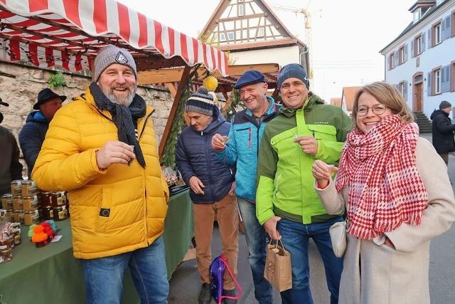 Festliches und Selbstgemachtes auf dem Ihringer Weihnachtsmarkt