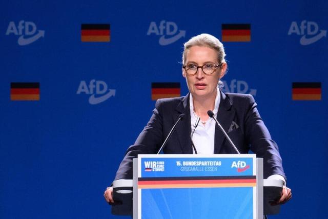 Die AfD setzt im Wahlkampf voll auf Alice Weidel - und auf Knstliche Intelligenz