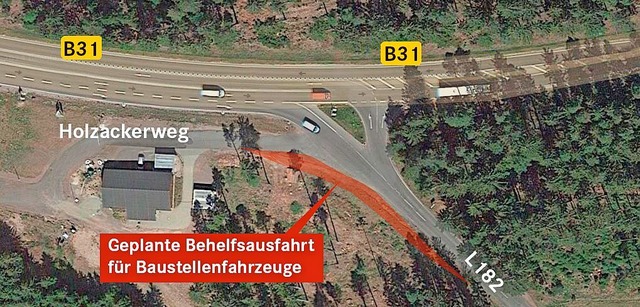 So soll die Linksabbiegerspur aussehen.  | Foto: google maps