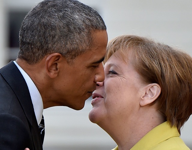 Das Verh&auml;ltnis zwischen Merkel un...cht immer ungetr&uuml;bt. (Archivbild)  | Foto: Martin Meissner/AP/dpa