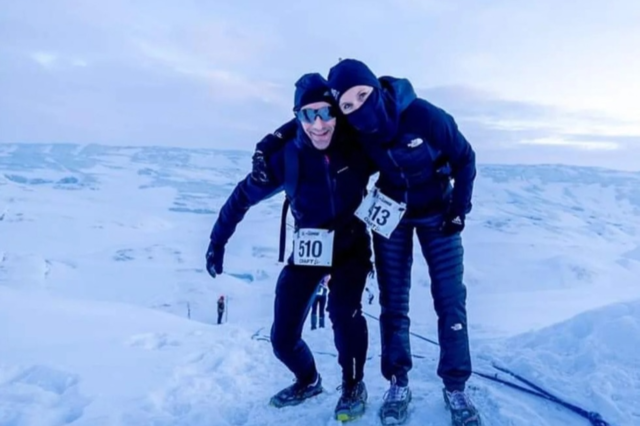 Zwei Lrracher laufen am Nordpol einen Marathon - bei zehn Grad minus