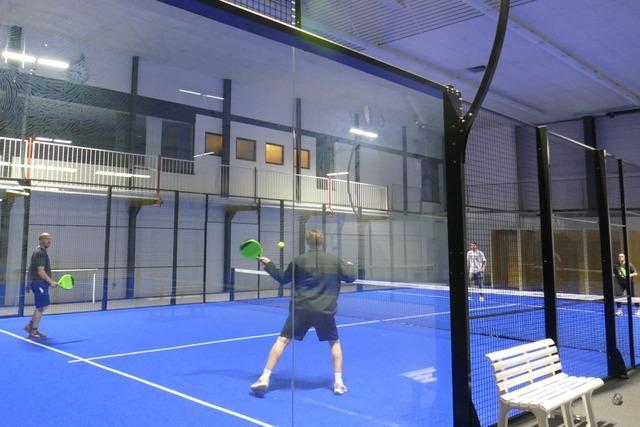 Zwei Freunde machen Pionierarbeit und erffnen den ersten Padel-Tennis-Platz in der Region