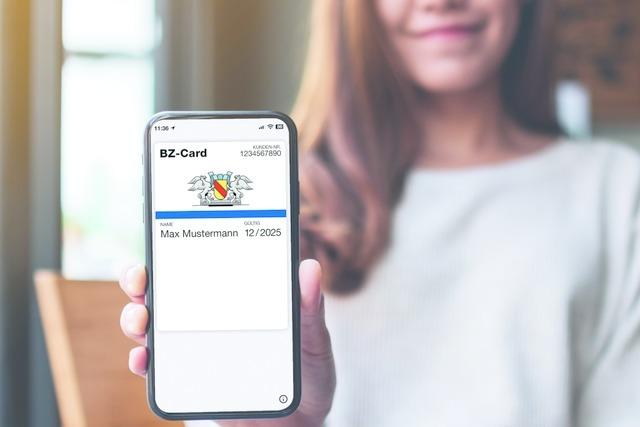 Verlngern Sie jetzt Ihre digitale BZ-Card!