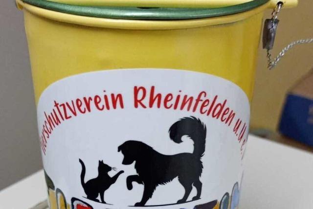 Diebe klauen Spendenkasse des Tierschutzvereins Rheinfelden