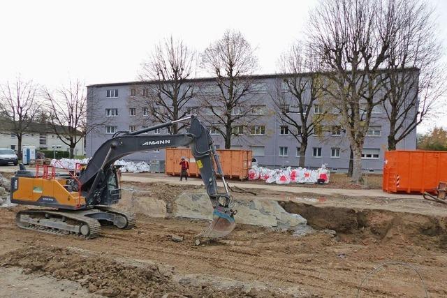 Nach den Bauarbeitern kommen in Breisach die Archologen