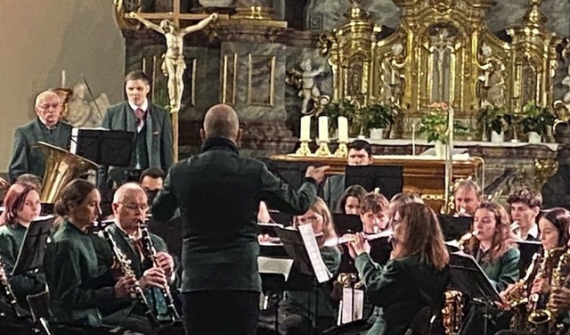 Der Musikverein Ettenheimmnster hat in die Wallfahrtskirche geladen.  | Foto: Bertold Obergfll