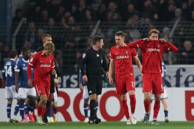 "Ein Tiefschlag fr uns": SC Freiburg stolpert als Favorit in Bielefeld