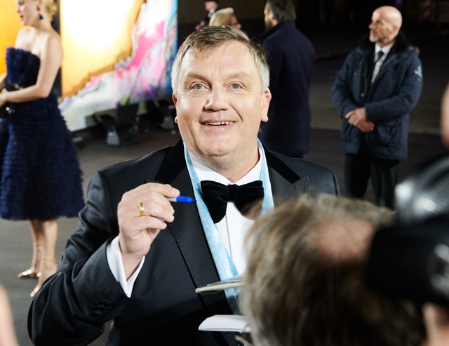 Hape Kerkeling, Entertainer, Komiker, ...en Fernsehstars (Archivbild von 2019).  | Foto: Annette Riedl/dpa