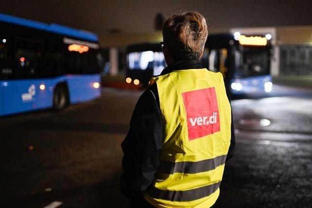 Warnstreiks sorgen erneut für Ausfälle bei Bussen und Bahnen