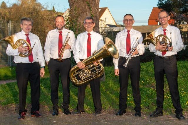 Brass 5 beenden in Kenzingen das Kapitel Kirchenkonzerte fr sich