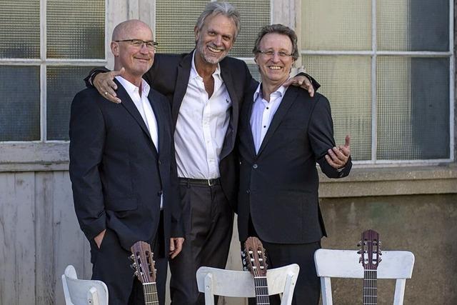 Das Gitarrentrio Cuadro Sur spielt Klanglichter zum Advent in der Pauluskirche