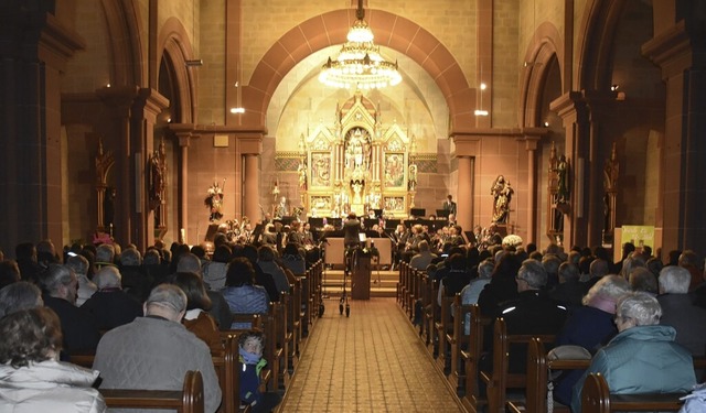 Der Musikverein Forchheim lutete den Advent mit einem Kirchkonzert ein.   | Foto: Roland Vitt