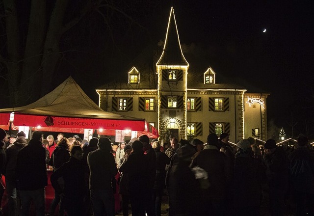 Der Schliengener Weihnachtsmarkt ist n...uses zu den besonders stimmungsvollen.  | Foto: Alexander Huber