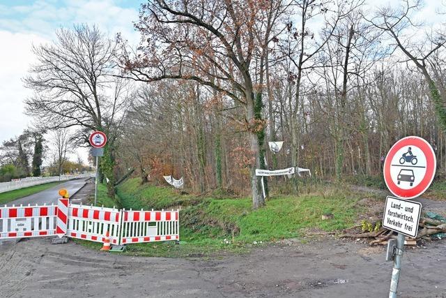 Freiwillig wollen die Besetzer den Dietenbach-Wald in Freibugr nicht rumen