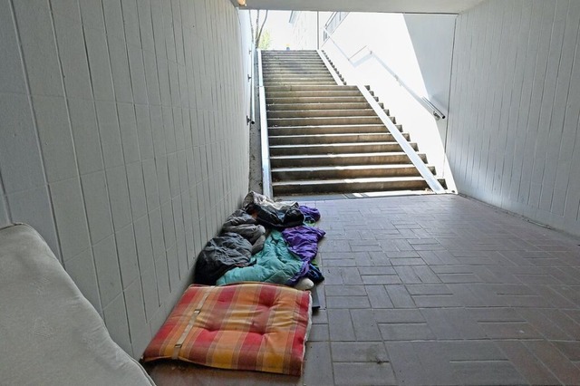 Auch in Freiburg gibt es viele obdachlose Menschen (Symbolfoto).  | Foto: Michael Bamberger