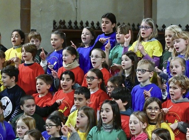 Die Matrise vocale und das Barockorch...ntssingen in der Lahrer Stiftskirche.   | Foto: Endrik Baublies