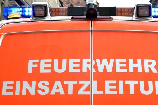 Nicht einfach zu lschender Kellerbrand in der Freiburger Schwendistrae