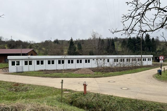 Containerunterkunft fr Saisonarbeiter in Mllheim-Feldberg wurde ohne Genehmigung gebaut