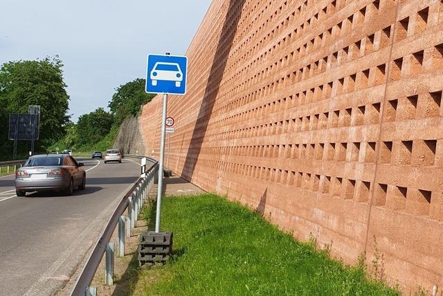 Weniger Tempo auf dem Autobahnzubringer und an Griheimer Ortseinfahrt mglich