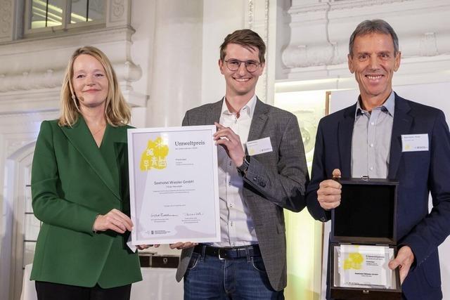 Umweltschutzpreis fr nachhaltiges Wirtschaften