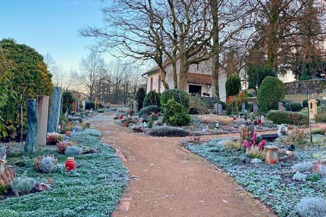 Der Wunsch nach parkhnlichen Grbern auf dem Schopfeimer Friedhof wchst