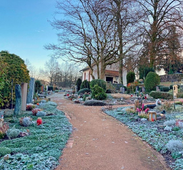 Grtnergepflegte Grabfelder gedeihen a...hier ein Bild vom  Friedhof  Maulburg.  | Foto: Magdalena Mahler